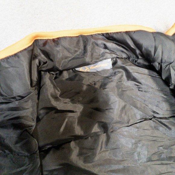 RealTree Edge Full Zip Camo Hunting Vest Reversable Black and Camo Mens Medium - Picture 8 of 11